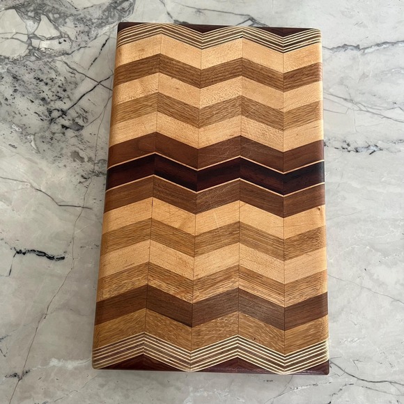 Other - Exotic wood chevron cutting board by David Levy